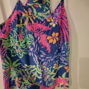 Lilly Pulitzer Dusk Racer top size small